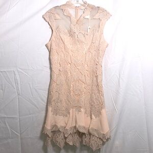 NWT JONATHAN SIMKHAI Guipure Lace Cocktail Dress